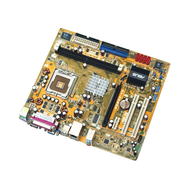 Asus - uATX Server Motherboard Only - P5RD2-VM