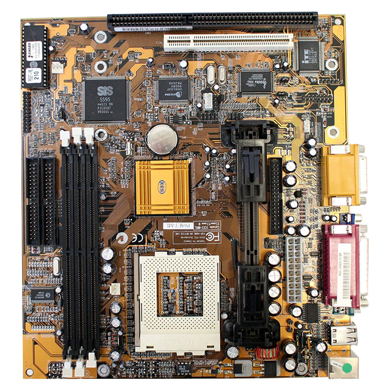 ECS - Socket 370 Motherboard - P6SET-ML