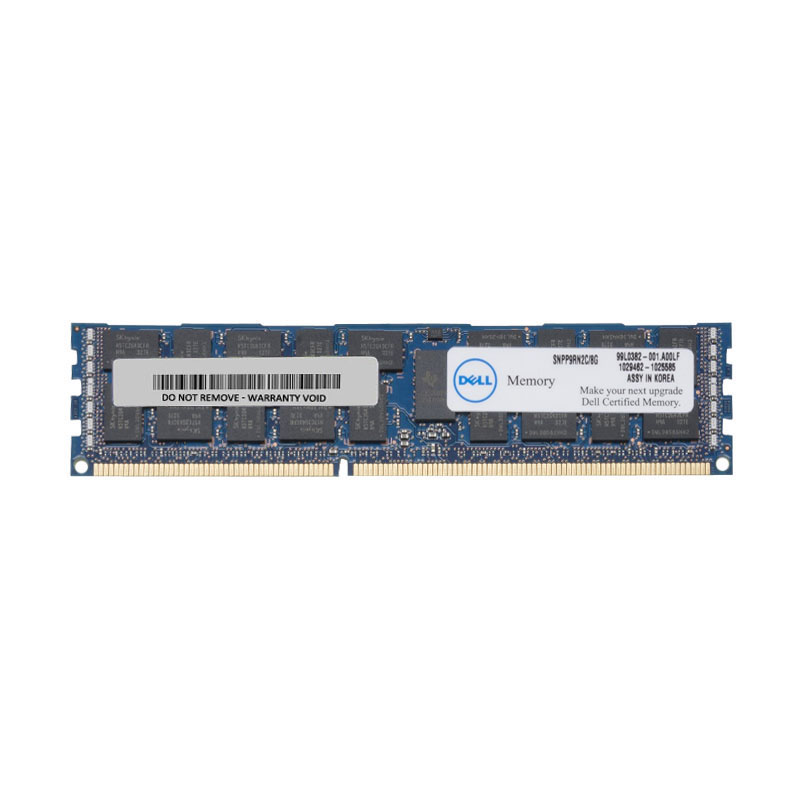 Dell - 8GB DDR3 PC3-10600 ECC REGISTERED 240 Pins Memory - P9RN2