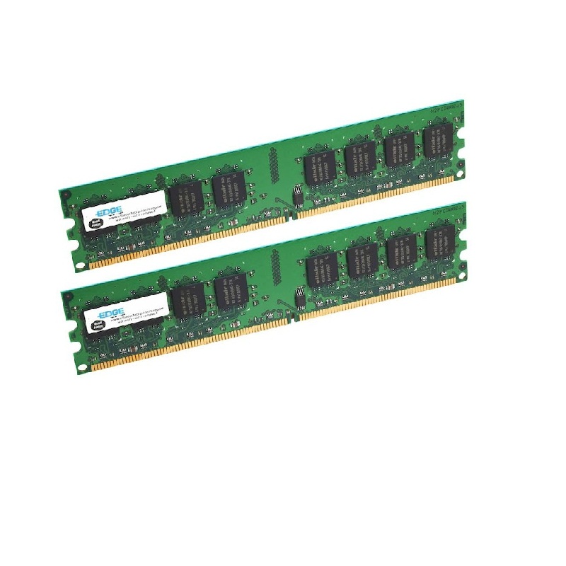 Edge - 2GB 2x1GB DDR2 PC2-4200 Non-ECC Unbuffered 240-Pins Memory - PE19771102