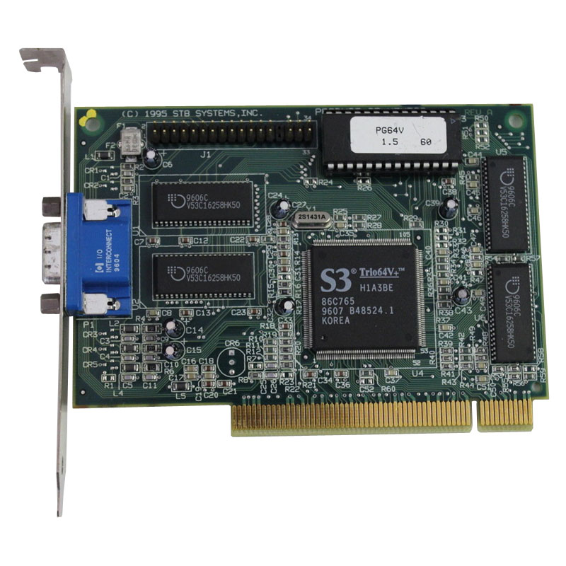 Dell - 2MB PCI S3 TRIO64 Video Card - PG64V