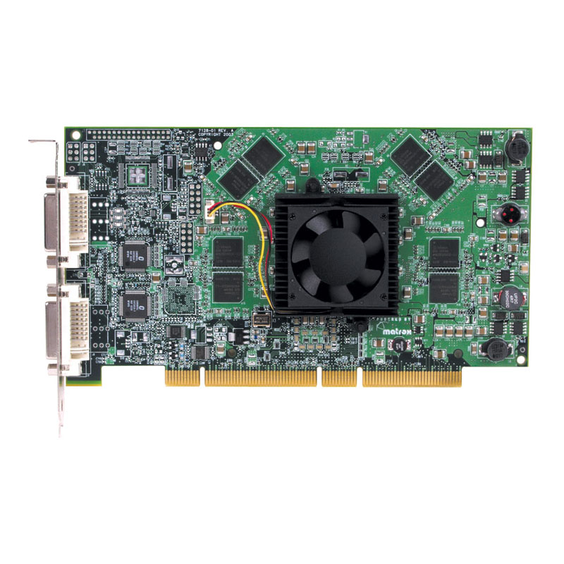 Matrox - 256MB PCI-E Parhelia Video Card - PH-P256