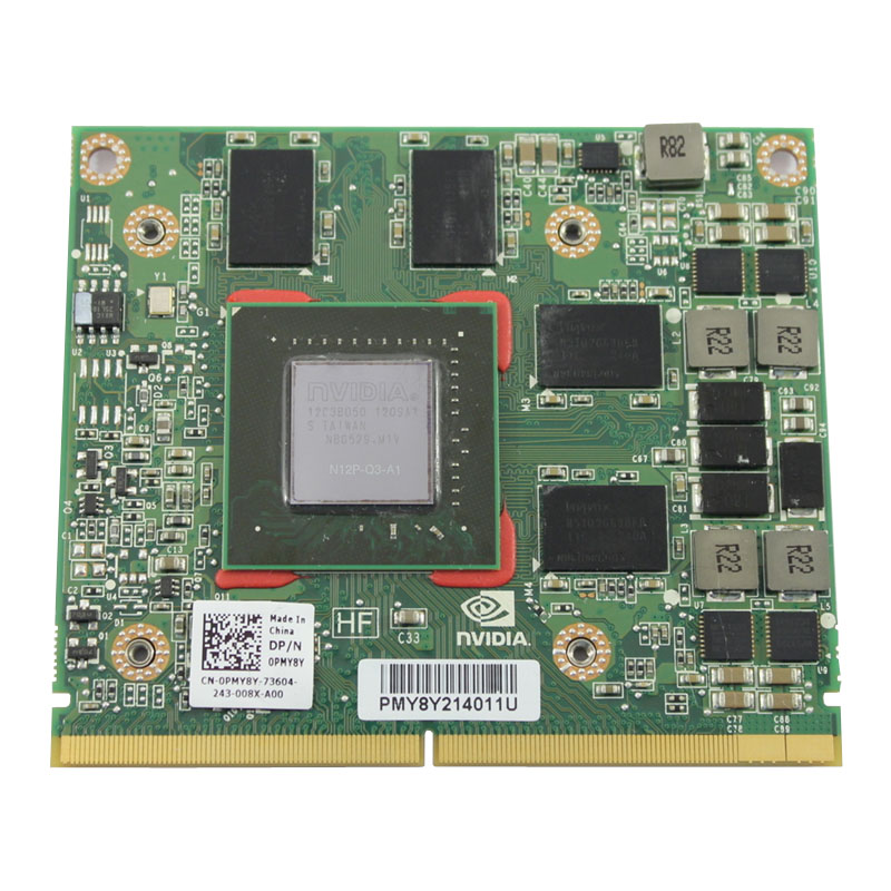 Dell - 2GB Nvidia Quadro 2000M Video Card - PMY8Y