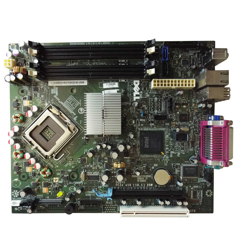 Dell - Desktop Motherboard for OptiPlex 755 SFF - PU052