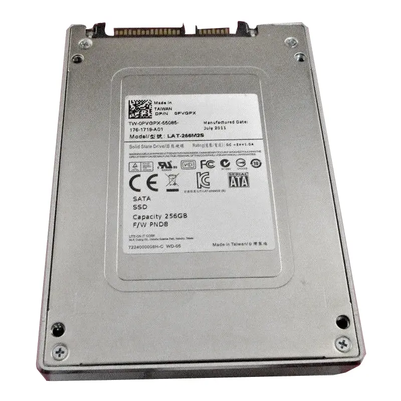 PVGPX.jpg Dell - 256GB SATA 6.0Gbps 2.5" SSD - PVGPX - Image 1