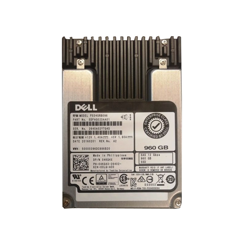 Toshiba - 960GB SAS 2.5" SSD - PX04SRB096