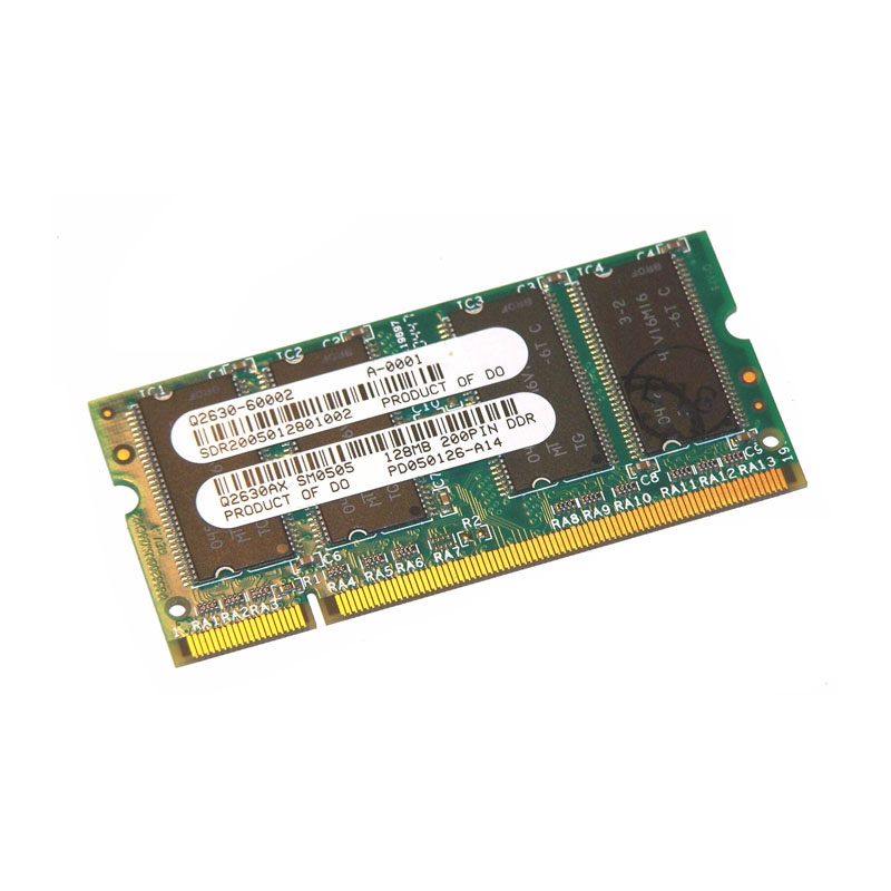 Q2630-60002.jpg HP - 128MB DDR 200-Pins Memory - Q2630-60002 - Image 1