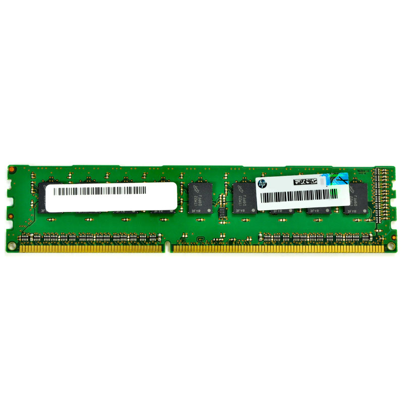 HP - 2GB DDR3 PC3-10600 ECC Unbuffered 240-Pins Memory - QC447AT