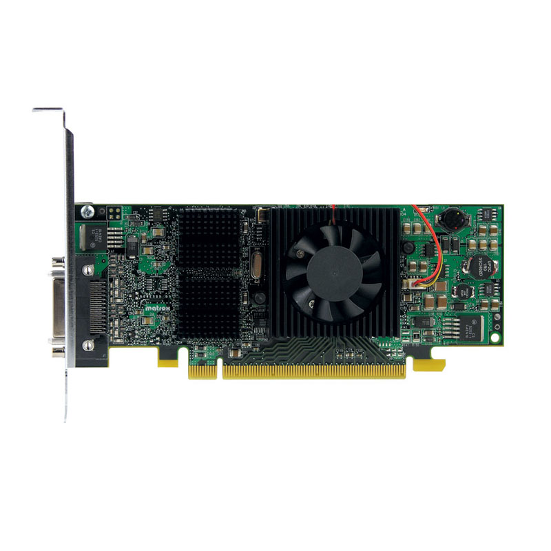 Matrox - 128MB PCI-E X16 DVI Video Card - QID-E128LPAF