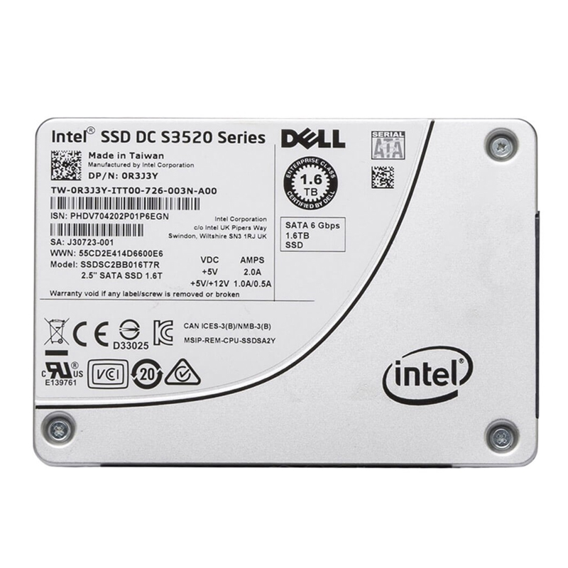 Dell - 1.6TB SATA 6.0Gbps 2.5" SSD - R3J3Y
