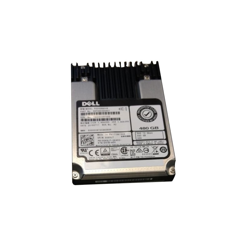 Dell - 480GB SAS 12Gbps 2.5" SSD - RJTX3