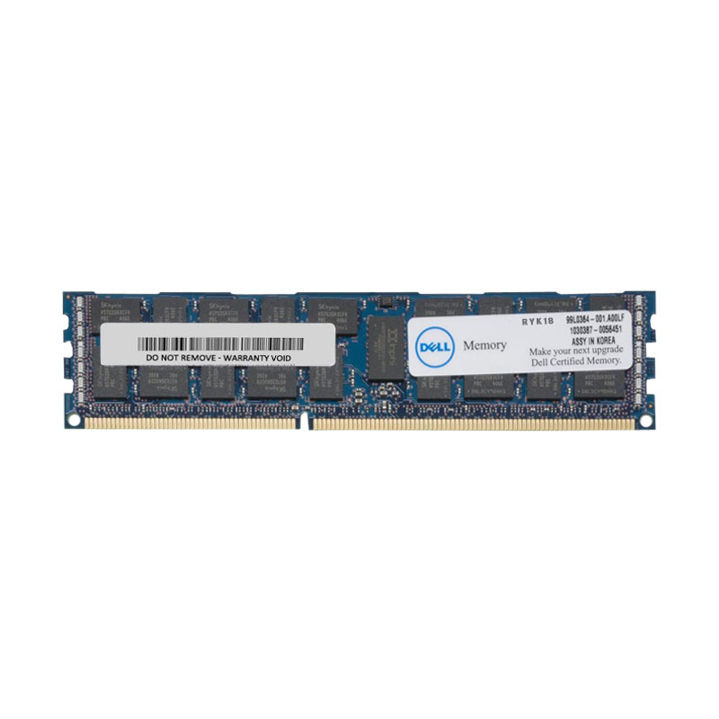 Dell - 8GB DDR3 PC3-12800 ECC REGISTERED 240 Pins Memory - RYK18
