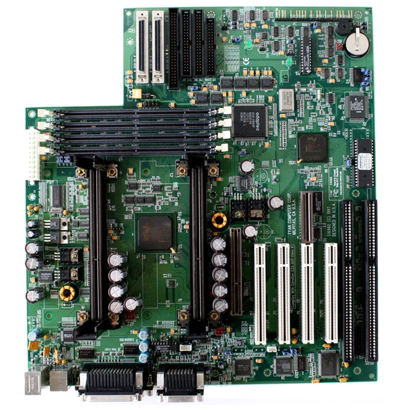 S1696D.jpg Tyan - Pentium-II Dual Processor Slot-1 Server Motherboard - S1696D - Image 1