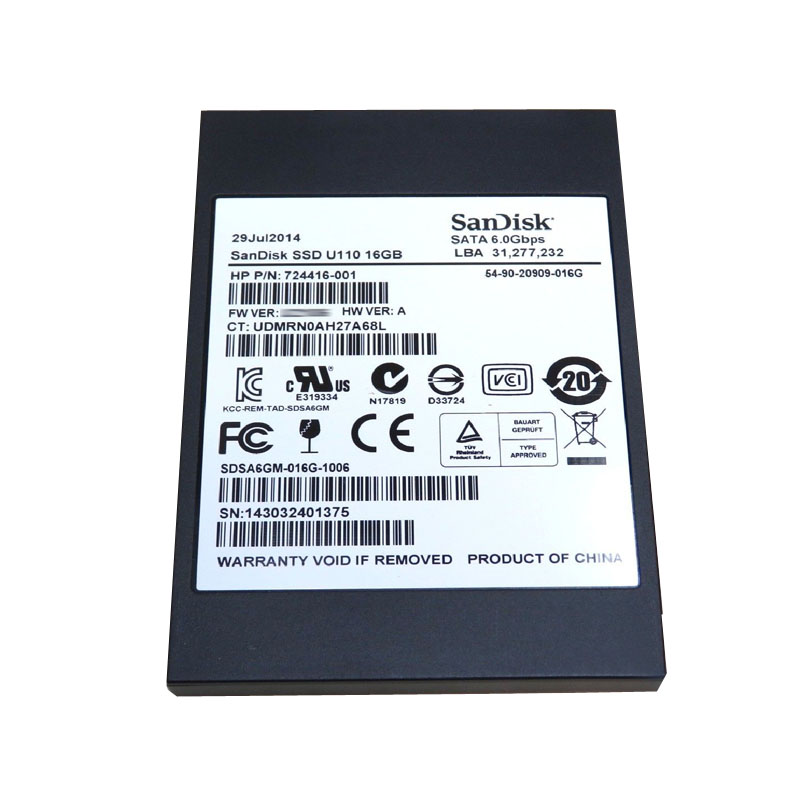 SanDisk - 16GB SATA 2.5" SSD - SDSA6GM-016G-1006