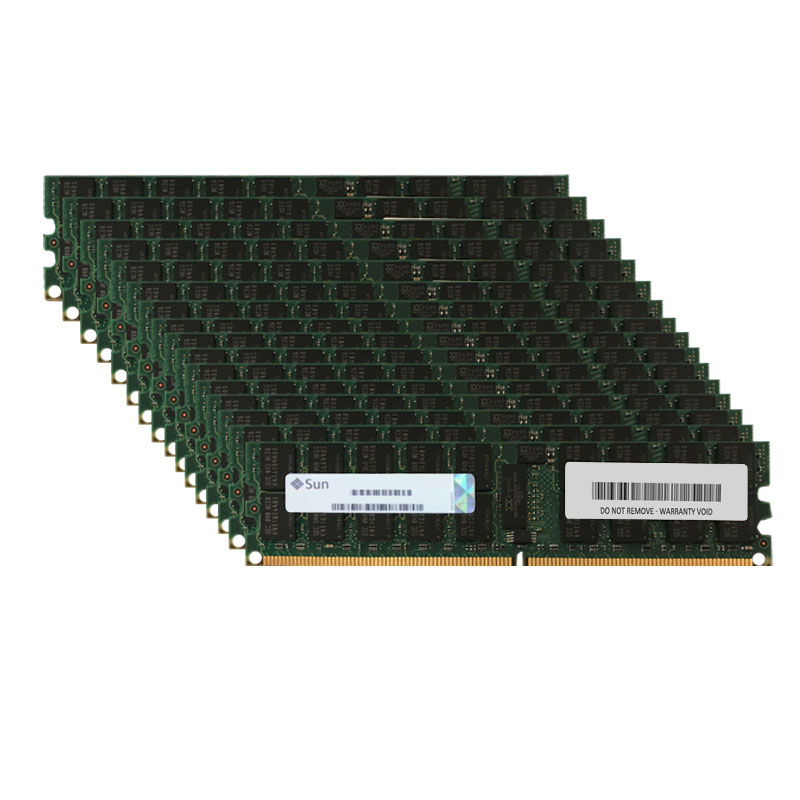 Sun Microsystems - 64GB 16x4GB DDR2 PC2-4200 ECC Registered 240-Pins Memory - SEMX2C1Z