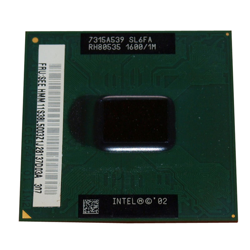 Intel - Pentium M 1.60GHz 1MB Cache Processor Only - SL6FA
