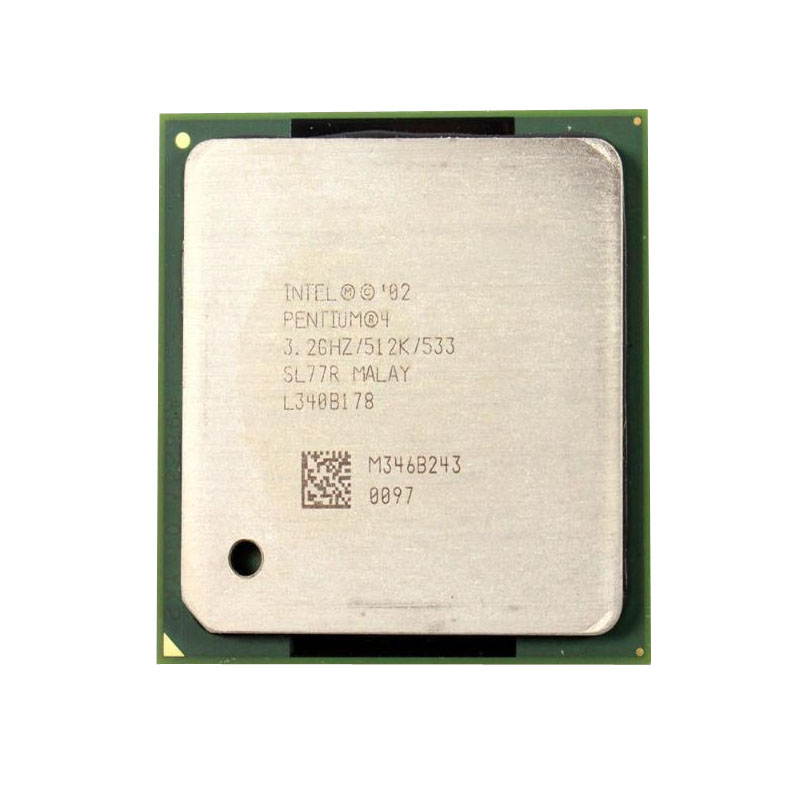 Intel - Pentium 4 3.20Ghz 512KB Cache Processor Only - SL77R