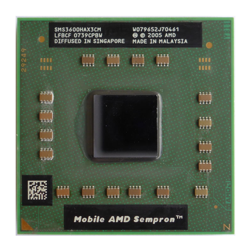 AMD - Sempron 2000MHz 256KB Cache Processor Only - SMS3600HAX3CM
