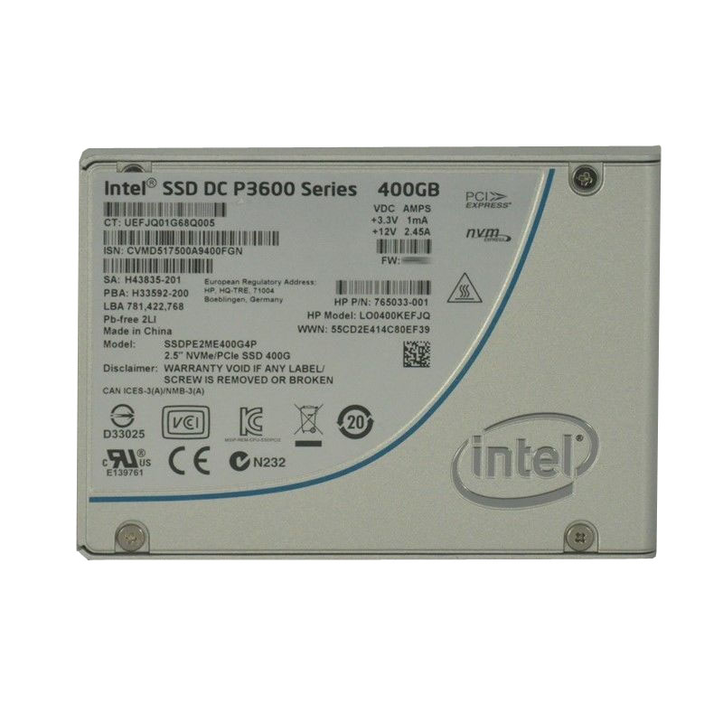 Intel - 400GB SATA 2.5" SSD - SSDPE2ME400G4P