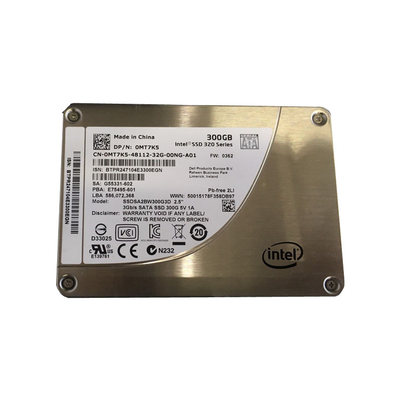 SSDSA2BW300G3D.jpg Intel - 300GB SATA 3.0Gbps 2.5" SSD - SSDSA2BW300G3D - Image 1