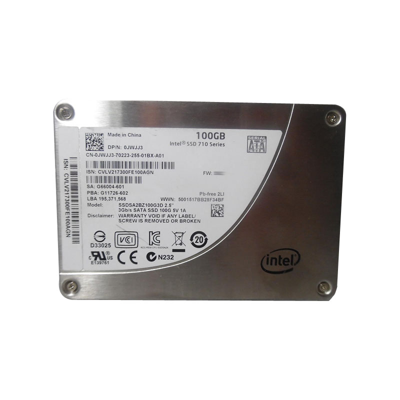 Intel - 100GB SATA 3.0Gbps 2.5" SSD - SSDSA2BZ100G3D