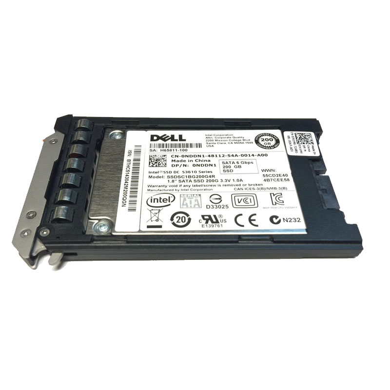 SSDSC1BG200G4R.jpg Intel - 200GB SATA 6.0Gbps 1.8" SSD - SSDSC1BG200G4R - Image 1