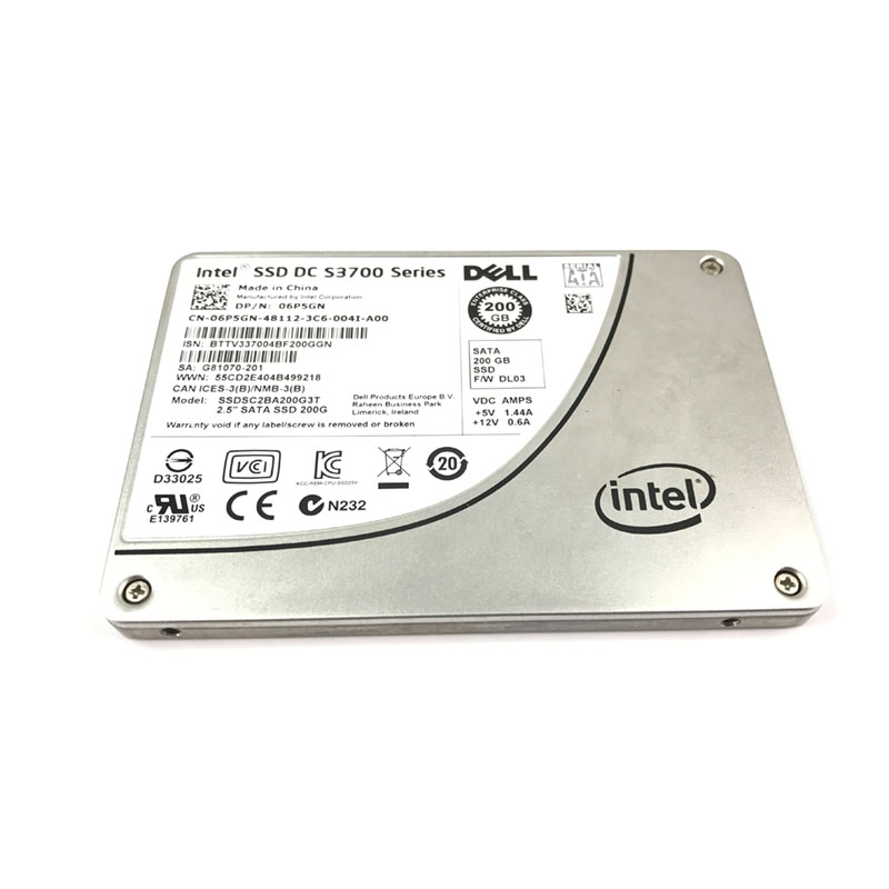 Intel - 200GB SATA 2.5" SSD - SSDSC2BA200G3T