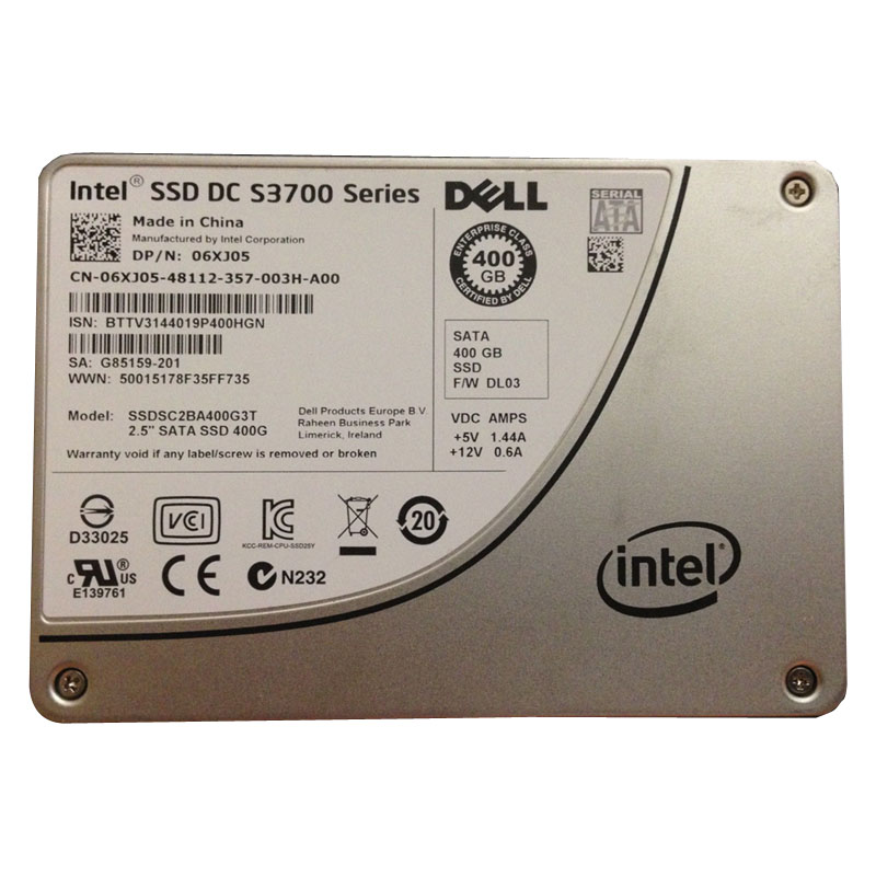 Intel - 400GB SATA 2.5" SSD - SSDSC2BA400G3T