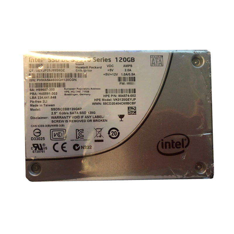 Intel - 120GB SATA 2.5" SSD - SSDSC2BB120G6P