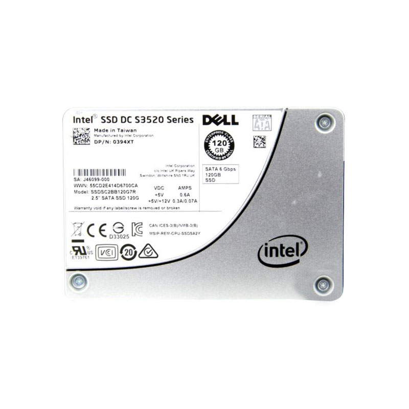 SSDSC2BB120G7R.jpg Intel - 120GB SATA III 2.5" SSD - SSDSC2BB120G7R - Image 1