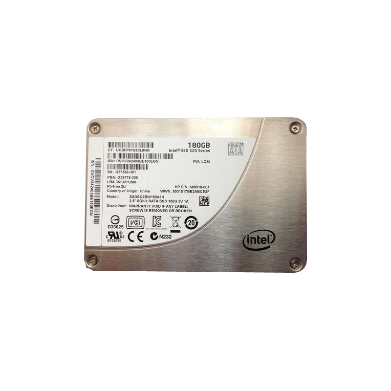 Intel - 180GB SATA 2.5" SSD - SSDSC2BW180A3H