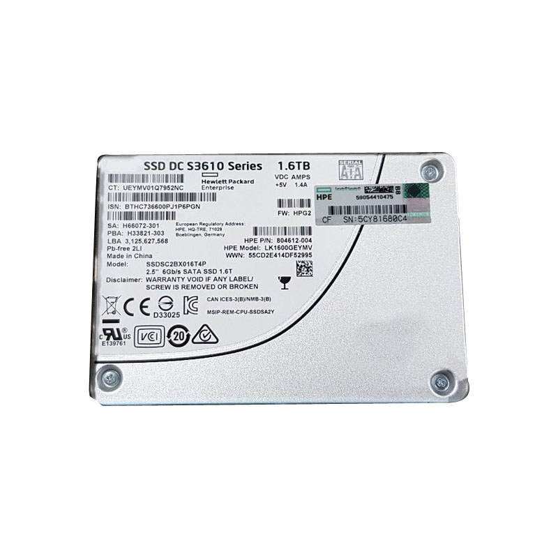 Intel - 1.6TB SATA 2.5" SSD - SSDSC2BX016T4P