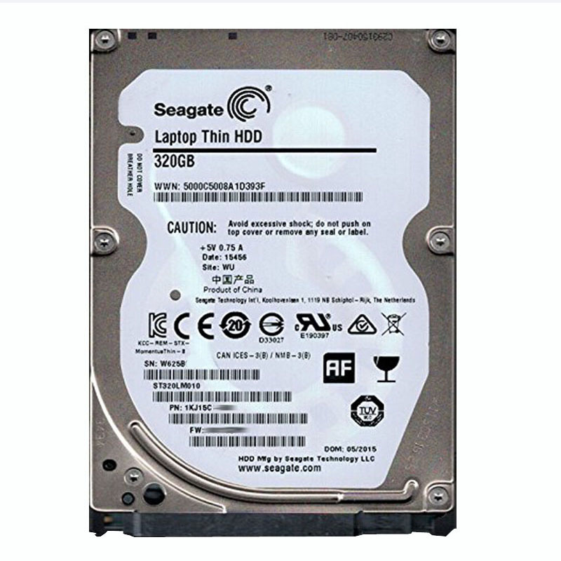 Seagate - 320GB 7.2K SATA 6.0Gbps 2.5" 32MB Cache Hard Drive - ST320LM010
