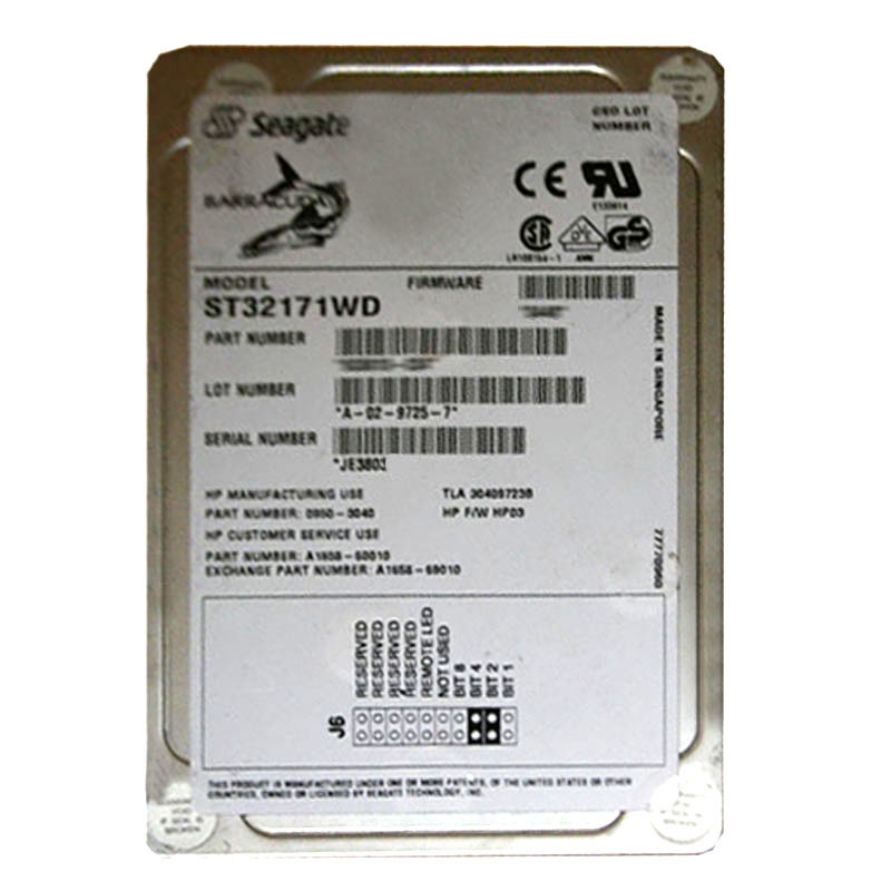 Seagate - 2.16GB 7.2K 68-PIN Ultra Wide SCSI 3.5" 512KB Cache Hard Drive - ST32171WD