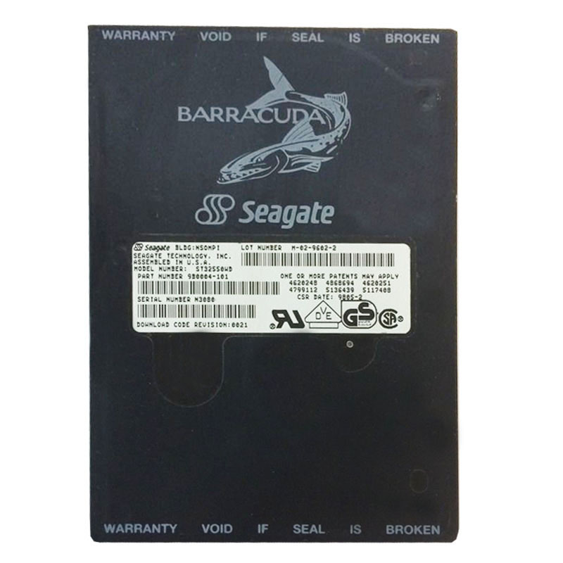 Seagate - 2.5GB 7.2K 68-PIN Fast Wide SCSI 3.5" 512KB Cache Hard Drive - ST32550WD