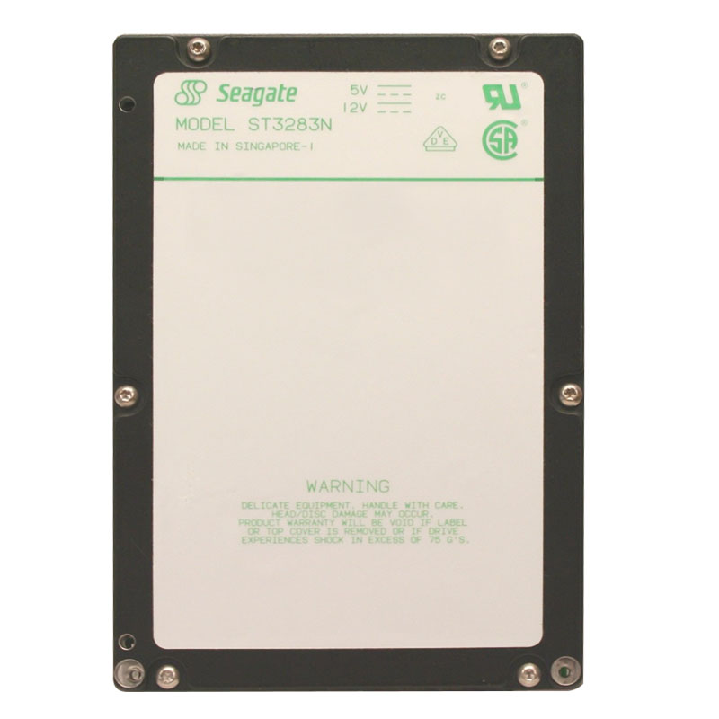 Seagate - 248.62MB 4.5K 50-PIN Fast SCSI 3.5" 128KB Cache Hard Drive - ST3283N