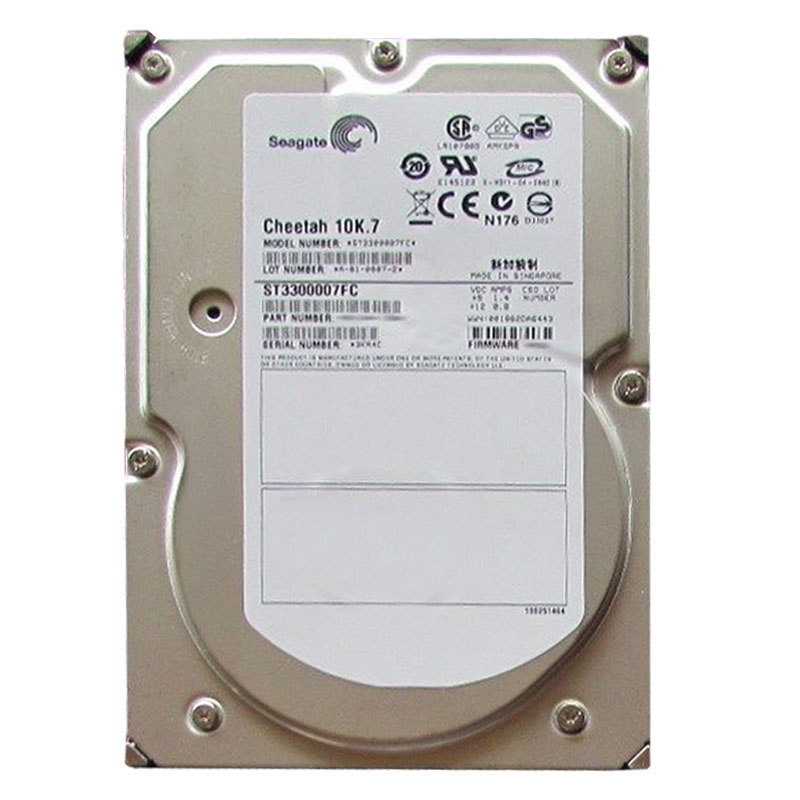 Seagate - 300GB 10K 40-PIN Fibre Channel 2.0Gbps 3.5" 8MB Cache Hard Drive - ST3300007FC