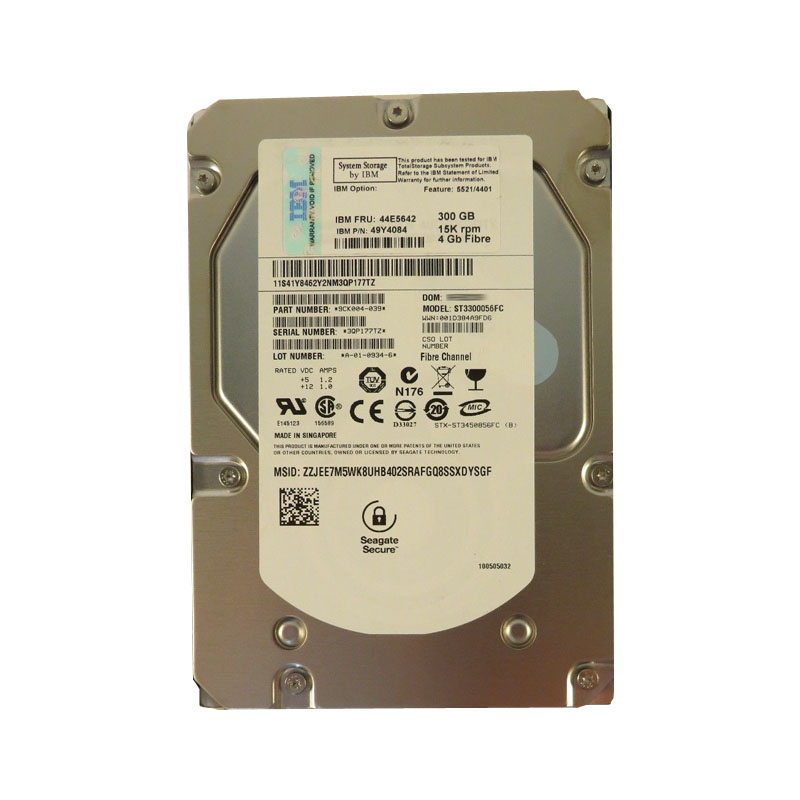 Seagate - 300GB 15K Fibre Channel 3.5" Hard Drive - ST3300056FC