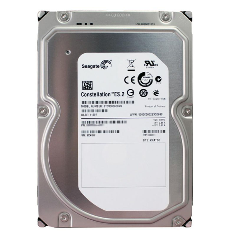 Seagate - 3TB 7.2K SATA 6.0Gbps 3.5" 64MB Cache Hard Drive - ST33000650NS