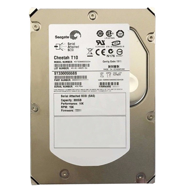 Seagate - 300GB 15K SAS 3.5" 16MB Cache Hard Drive - ST3300555SS