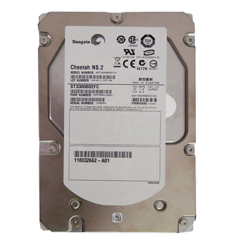 Seagate - 300GB 10K 40-PIN Fibre Channel 4.0Gbps 3.5" 16MB Cache Hard Drive - ST3300602FC