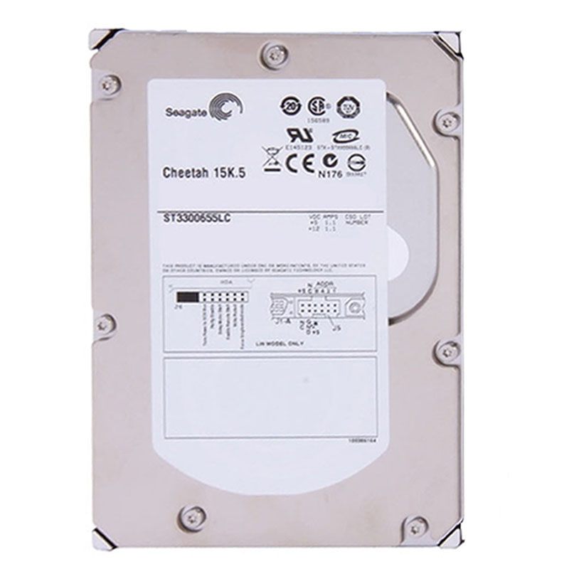 Seagate - 300GB 15K 80-PIN Ultra-320 SCSI 3.5" 16MB Cache Hard Drive - ST3300655LC