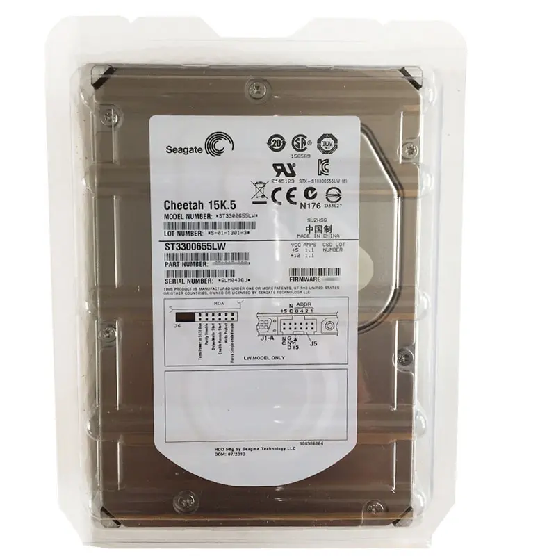 ST3300655LW.jpg Seagate - 300GB 15K 68-PIN Ultra-320 SCSI 3.5" 16MB Cache Hard Drive - ST3300655LW - Image 1
