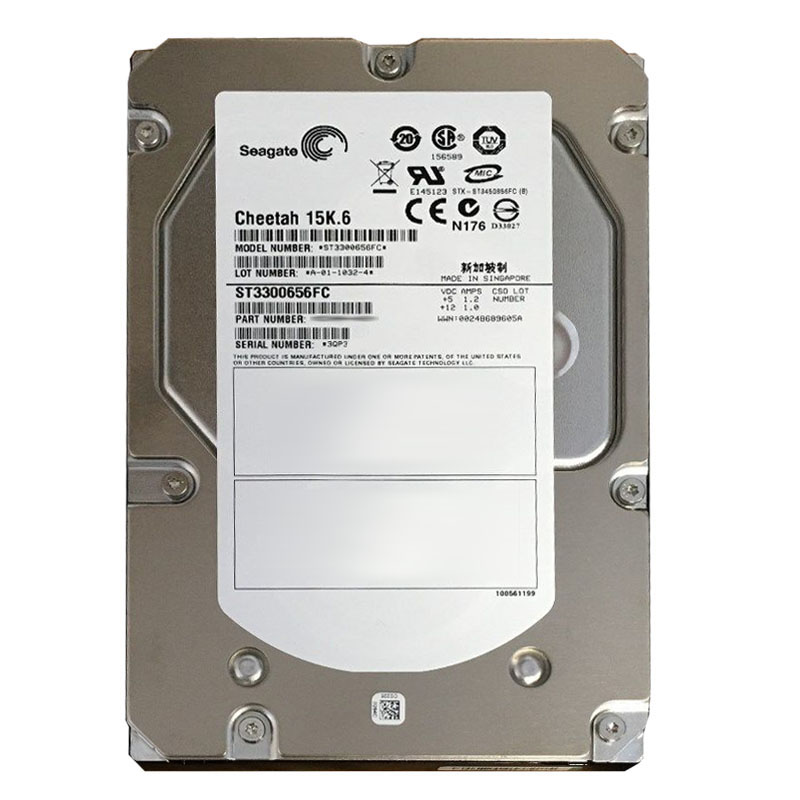Seagate - 300GB 15K 40-PIN Fibre Channel 4.0Gbps 3.5" 16MB Cache Hard Drive - ST3300656FC