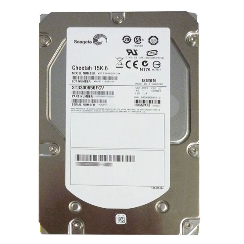 Seagate - 300GB 15K 40-PIN Fibre Channel 4.0Gbps 3.5" 16MB Cache Hard Drive - ST3300656FCV