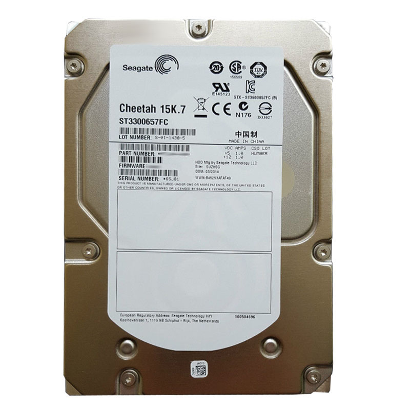 Seagate - 300GB 15K Fibre Channel 4.0Gbps 3.5" 16MB Cache Hard Drive - ST3300657FC