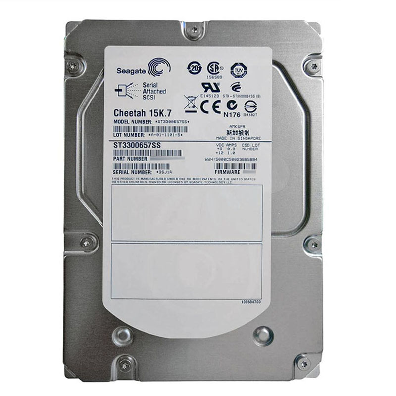 Seagate - 300GB 15K SAS-2 6.0Gbps 3.5" 16MB Cache Hard Drive - ST3300657SS