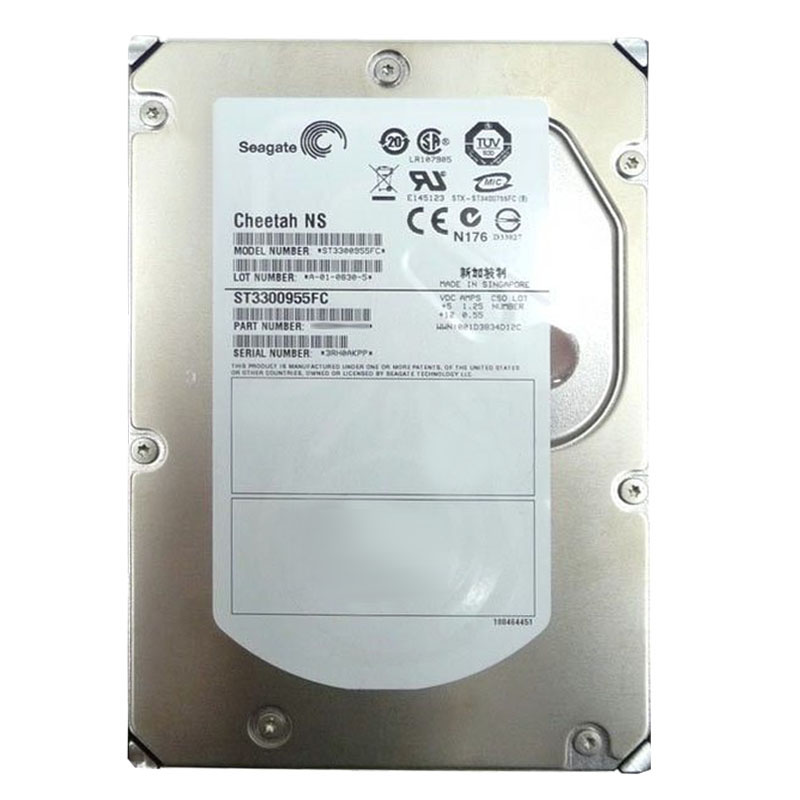 Seagate - 300GB 10K 40-PIN Fibre Channel 4.0Gbps 3.5" 16MB Cache Hard Drive - ST3300955FC