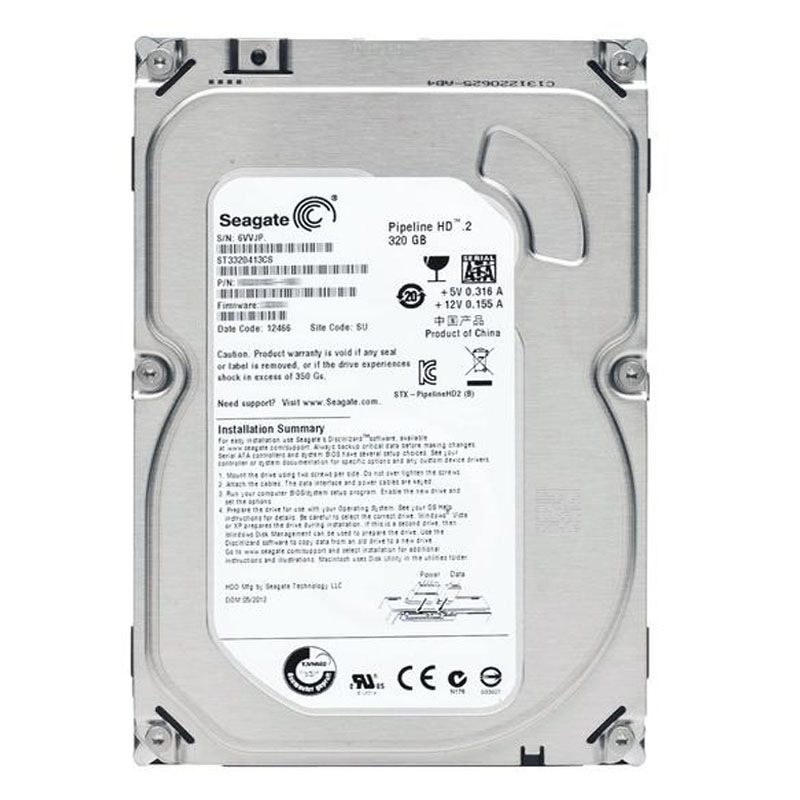 Seagate - 320GB 5.9K SATA 3.0Gbps 3.5" 16MB Cache Hard Drive - ST3320413CS