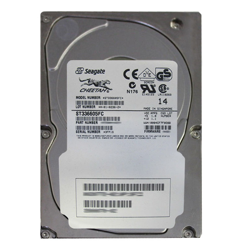 Seagate - 36.7GB 10K 40-PIN Fibre Channel 3.5" 4MB Cache Hard Drive - ST336605FC